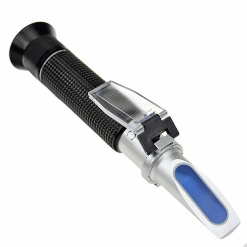 Professional Automatic Temperature Compensation Salinity Refractometer for Aquariums, Marine Monitoring, Saltwater Testing...Dual Sacle: 0-100ppt ...