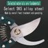Tree Trimmers, Garden Scissors, Manual Trimmers, Branch, Hedge, Shrub and Bush Trimmers, Razor Sharp Bypass Cutters, Flowers, Household Plants, Bo...