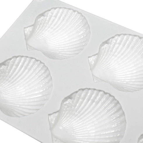 Cake Mold Shell Shaped Silicone Baking Cookie Biscuit Mold DIY Bakeware Pan Mould Kitchen Accessories (Shell J_11.8 X6.8 X1 inch)...
