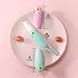 Portable Ceramic Paring Knife - 2.5 Inches Sharp Blade, Small Folding Knife, Cutter Peeler 2 in 1, Mini Cute Portable Fruit Knife for Travel, Camp...