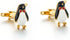 Penguin Cufflinks for Men, Penguin Animal Cufflinks, Penguin with Bow Tie Cuff Links, Lovely Penguin Shirt Tuxedo Cufflinks, Punk Cufflinks French...