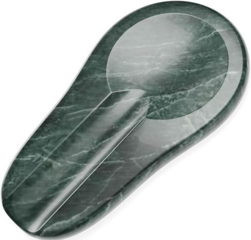 Marble Spoon Rest - Heat-Resistant, Spoon Holder for Stove Top - Kitchen Utensil Holder for Spoon, Ladle, Spatula & Other Accessories...