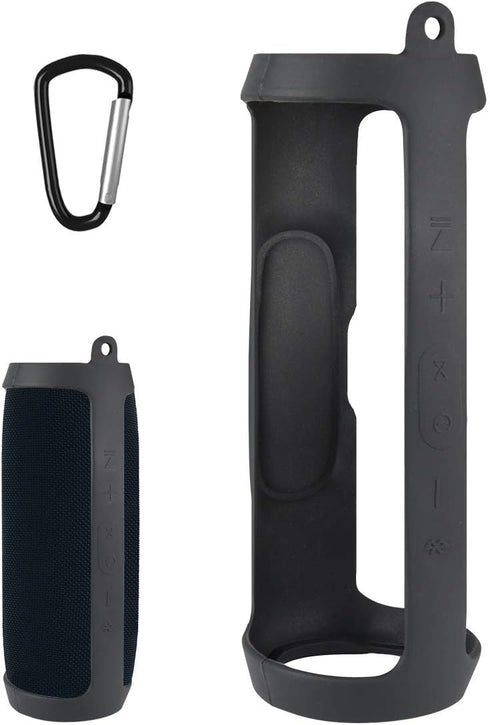 Linkidea Silicone Speaker Case Cover Compatible with JBL Charge 3 Waterproof Portable Bluetooth Speaker Case, Protective Soft Skin Sleeve, Travel ...