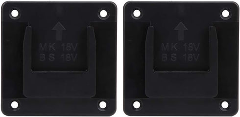 2pcs Electric Tool Holder Power Machine Storage Rack for Makita 18V Electric Tool(Black)...