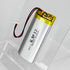 DC 3.7V 1100mAh 102050 rechargeable lithium polymer battery, suitable for DIY 3.7-5V electronic products with built-in 2-wire battery replacement ...