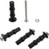 Toilet Seat Hinge Screw 2 Pack,Compatible with TOTO Toilet, Expanding Rubber Bolt Top Nuts Set for Top Mount Toilet Seat Tightening Kit Replacemen...