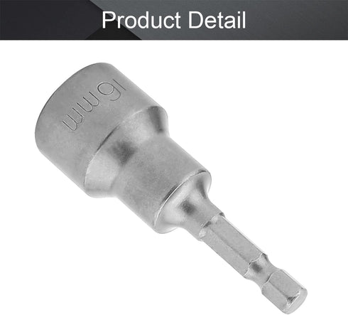 Utoolmart 1/4" 16mm Quick Change Bit Holder Magnetic Hex Shank Drill Bit, Extension for Driver Drill Bit Socket Driver Adapter...