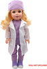 New Adventures Style Girls: 18" Doctor Dress Up Set - 15 Piece Outfit & Accessory Set, Dress Up, Doll Accessories, Purple White & Pink...