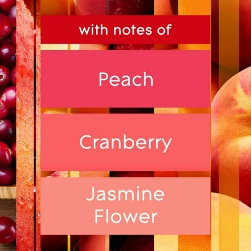 Glade Gel Air Freshener, 2 Count Refills, Juicy Peach & Berry, 0.56 oz...