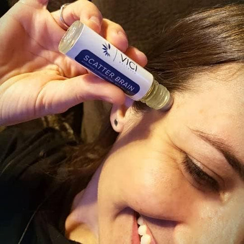 Vici Wellness Scatter Brain Essential Oil Roller...