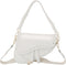 Ynport Black Saddle Bag Purse for Women Trendy Leather Crossbody Bag Small Shoulder Handbags Satchel...