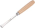 uxcell Wood Chisels Carving Knife, 10mm Chrome Plated 45# Carbon Steel Flat Tip Woodworking Hand Tool Graver 165mm (6.5-Inch) Length...