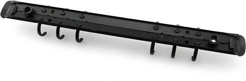 2pcs A5 Notebook 6-Hole Ring Binder Mechanisms 1.5cm Diameter S Size Black Metal Clip Ring Binder DIY Fill Paper Storage Folder Accessories...