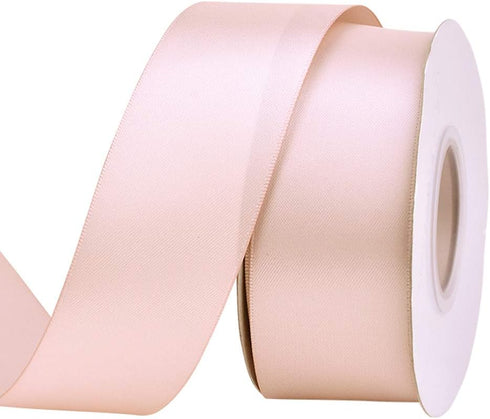 Ribest 1-1/2 inch 25 Yards Solid Double Face Satin Ribbon Per Roll for DIY Hair Accessories Scrapbooking Gift Packaging Party Decoration Wedding F...
