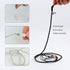 URIZONS Earbuds for kids Earphones Bracelet - Nylon Braided Wired Headphones with Microphone Remote for iPhone Live Streaming 3.5mm Jack Tangle fr...