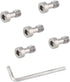 CAMVATE 1/4"-20 Camera Screw Adapter with Hexagon Socket Head for Tripod Baseplate(5 Pieces) - 2550...