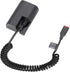 King Ma LP-E6 Dummy Battery Decoded LP-E6 Battery Replacement with Type-C Spring Power Adapter Cable for Canon EOS 5D4 80D 5D2 5D3 70D 60D 6D 7D2 ...