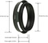 SIOTI 62mm Lens Hood, Matte Treatment Inside, Aluminum Material, Compatible with All Camera Lens S/C/N/F/O/P etc.(62mm)...