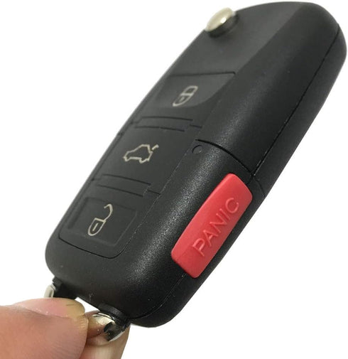 Flip Replacement Keyless Entry Key Fob Cover fit for VW Jetta Passat Keyless Entry Key Fob Case Shell...