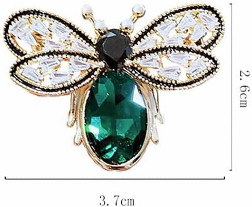 Animal Brooch Pins Set Women Vintage Crystal Enamel Pin Rhinestone Peacock Bee Fish Bird ladybird Cat Retro Insect Shape Pins Jewelry for Men Chri...