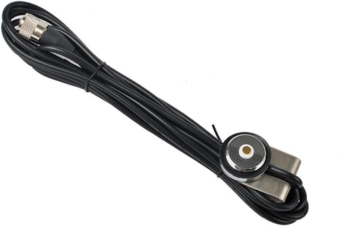 HYS TCJ-N2 Trunk NMO Antenna Mount W/13Ft of RG-58 Coax Cable with PL-259 Connector(UHF-Male) for NMO HF/VHF/UHF Antenna...