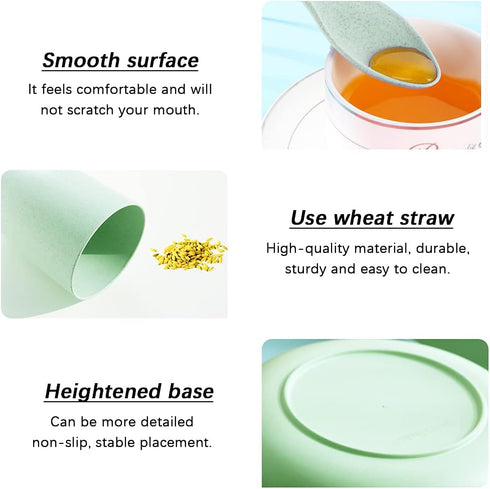 14Pcs Dinnerware Sets, Lightweight Healthy Plates, Soup Spoon, Bowls, Cups and Cutlery Sets- Dishwasher & Microwave Safe (Set for 2)...