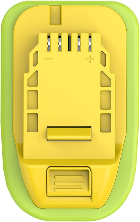Adapter Upgarde for DeWalt 20v MAX XR Type Tools to Ryobi 18v Batteries, (Without Charging Function) - 1 Adapter Only...