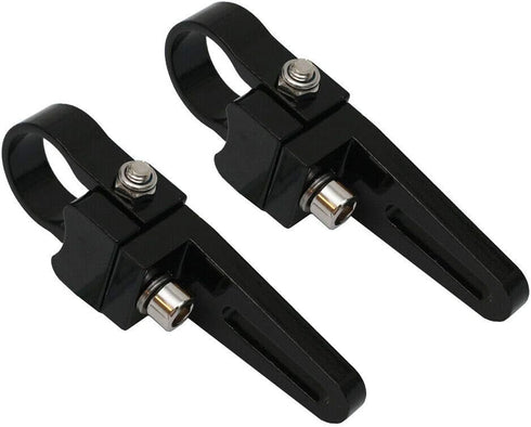 Universal-Fit 360° Adjustable 1.0" Tubular Clamp Light Mounts for Offroad LED Light Bar Easy Positioning on Trucks & SUV Tube Surface, High-Grade ...