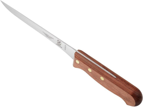 Mercer Culinary Praxis Boning Knife with Rosewood Handle, 6 Inch, Wood...