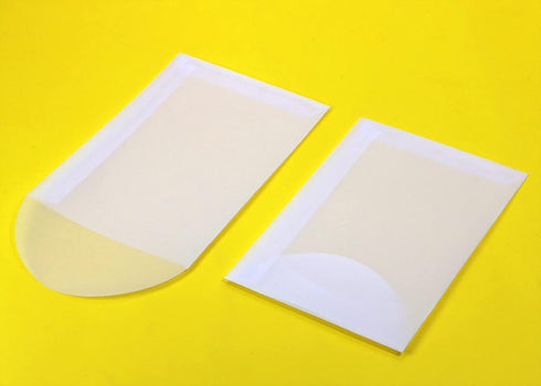 50pcs White Translucent Paper Envelope Bag Mini Butter Paper Pouches Clear Glassine Gift Small Bag for Jewelry Ring Tag Photo Necklace Stud Earrin...