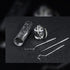 304 Stainless Steel Teeth Cleaning Tools Portable Metal Toothpicks Multi Functional Teeth Tools with Storage Tube for Men Women 7 Pcs...
