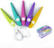 Decorative Paper Edge Scissors Set, 5 pairs Zig Zag Edges with Portable Organizing Container, great for DIY Paper Wavy Edge Cutting, Crafts, Scrap...