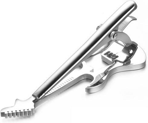 Yoursfs Music Tie Clips for Men Unique Elegant Tie Bar Clip Copper Drum Kit Guitar Tie Pins Fashion Jewelry Men's Clothing Accessories...