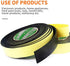 Foam Insulation Tape Adhesive, Seal, Doors, Weatherstrip, Waterproof, Plumbing, HVAC, Windows, Pipes, Cooling, Air Conditioning, Weather Stripping...