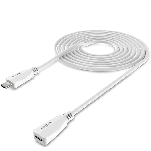 TUSITA Power Extension Cable (20ft/6M) - USB C,Male to Female...