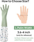 3Pcs Rubber Gloves, Cleaning Gloves for Housekeeping, Dishwashing Gloves, Reusable Rubber Gloves, Bathroom Cleaning Supplies Multicolor(L)...