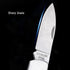 Kocpudu Paring Knife,all Steel Foldable Fruit Knife, All Steel Handle, Fruit Knife Small of Exquisite,small and Easy to Carry,suitable for Most Ty...