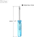 uxcell Mini Slotted Screwdriver, 2.0mm Flat Head 45mm Length for Small Appliances Repair, 2 Pcs...