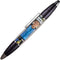 Black - PixStylus 2 in 1 Personalized Pen and Stylus Combo – DIY, Create your own custom stylus/pen – Just insert a photo or design your own inser...