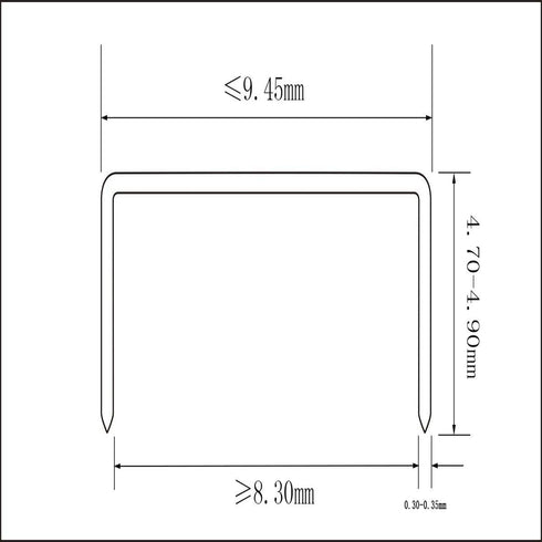 Pack of 20,000PCS No.10 Mini Staples(Smaller Than Standard Staples) .Silver...