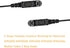 C Shape Headset Earpiece Mic with PTT Working for Motorola XPR3000 XPR3000E XPR3300 XPR3500 XPR3500e Walkie Talkie 2 Way Radio...