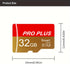 2 Pack Micro SD Card 32GB with SD Adapter High Speed Memory Card Up to 80Mb/s UHS-I Class 10 Memory TF Card for Tablet/Mobile Phone/Camera/Car Aud...