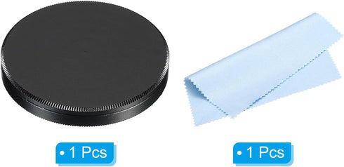 PATIKIL 40.5mm Lens Cap, 1pcs 40.5mm Camera Lens Cap Cover Universal Lens Filter Stack Cap Front Metal Protective Case Cover with Cleaning Cloth f...