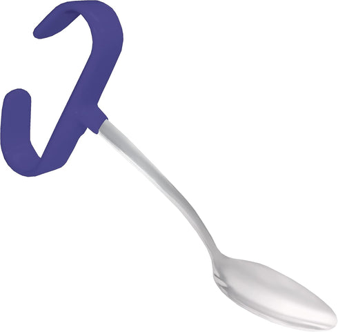 Rehabilitation Advantage Stainless Steel Tablespoon with Vertical Handle...