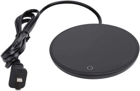 Cup Warmer Pad, Portable Electric Waterproof Touch Heating Cup Mat Coffee Mug Warmer Pad Beverage Heater for Coffee Tea Milk, Waterproof/Electrici...