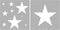 Aleks Melnyk No.59 Wall Stencils for Painting Large Pattern, Metal Space Celestial Stencils, Night Sky Star, Star Cluster, Templates for Crafts, P...