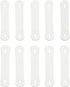 Invisible Tie Stays Tie Keeper Tie Clip, Great Alternative to Tie Tacks or Tie Bars (Pack of 10)...