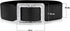Belts for Women with Big Rhinestone Square Buckle -Wide Elastic Waist Dressy Strentch Waistbands Belt...