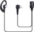 2-Pack Two-Way-Radio Earpieces with Mic PTT, 2.5mm+3.5mm 2 Pins walkie talkie Headset, Compatible with Motorola Walkie Talkies...