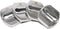 Stainless Steel Car Door Lock Striker Cover Decoration and Protection Buckle Trim for Kia Stinger 2017 2018 (Silver)...